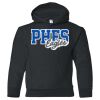 18500B Youth Heavy Blend Hooded Sweatshirt Thumbnail